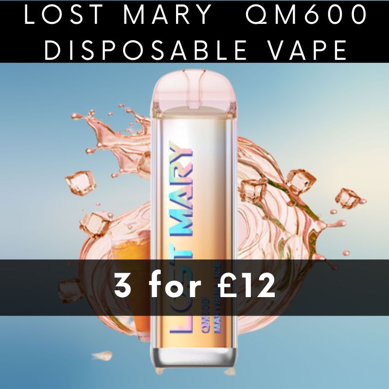 Lost Mary QM600 3 Pack Disposable Vape 12 00 Vape Bargains UK