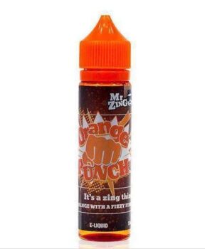 MR ZING, Orange Punch, Short Fill, 50ml, 0mg, max vg, sweet, orange, fizz, e-liquid, vape juice, vape uk, liquid uk, vape liquid,