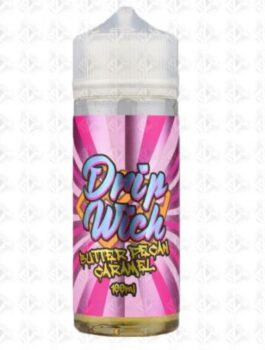 Butter, Peacan, Caramel, Drip Wich, 100ml, Shortfill, 0mg, max vg, sweet, dessert, pudding, cake, Max VG, liquid sales, vape uk, vape juice, e-liquid,