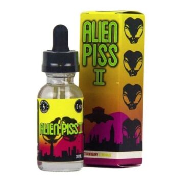 Alien Piss 2, Bomb Sauce, E-Liquids, Strawberry Lemonade, premium e-liquid, 0mg, 50ml, shortfill, sweet, fruity, fizzy, lemonade, vape sales,