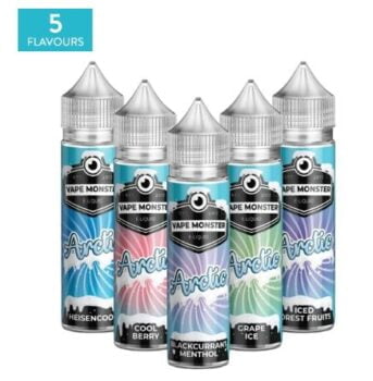 Arctic, 50ml, Shortfill, E-liquid, Vape Monster, sweet, max vg, 70vg, 0mg, short fill, liquid deals, uk vape juice, vape sales, vape spring deals, fruit, candy, sweetie liquids, e-liquid deals,