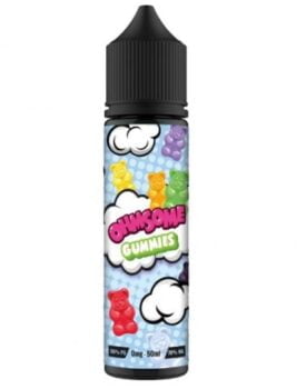 Gummies, 50ml, E-Liquid, Short Fill, Ohmsome, max vg, 0mg, sweet, fruits, VG, 70vg, vape liquid,