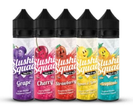 100ml, 150ml, 50ml, apple, bargain vape, best cheap vapes, Blackcurrant, blue slushie, blueberry slushie eliquid, budget vape, cherry, ice liquid, iced eliquid, lemon n lime, liquid labs, Mango Ice, Max VG, orange, Short Fill, Slush, slush 50ml, slushie, slushie squad, strawberrry slush, Tropical, uk liquid