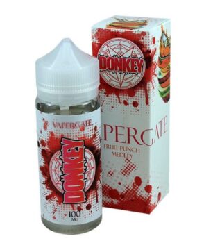 Donkey, Vapergate, 100ml, Shortfill, 0mg, punch, max vg, sweet, fruity, vape juice, summer sales, summer 2020 vape deals,