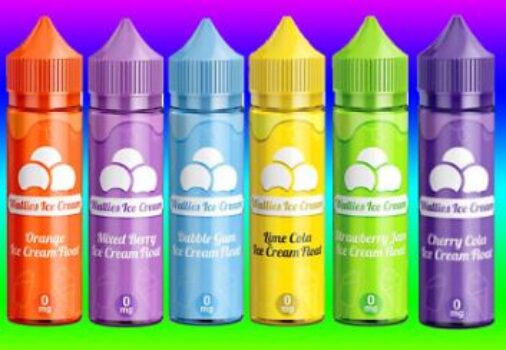 Wallies, Ice Cream, E-Liquid, 50ml, Wallies Ice Cream, E-Liquid 50ml, 70vg, max vg, short fill, sweet, fruit, 0mg, rainbow vapes,