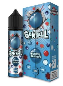 Blueberry, Raspberry, Gumball, 50ml, Shortfill, bubblegum e-liquid, cheap e-liquid, vape sales, revolution sales,