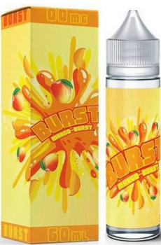 Burst Mango-Burst, 50ml, mango e-liquid, fresh taste, candy, Crazy price e-liquid, premium E-Liquid, September 2020 E-liquid deals UK, washington vapes,