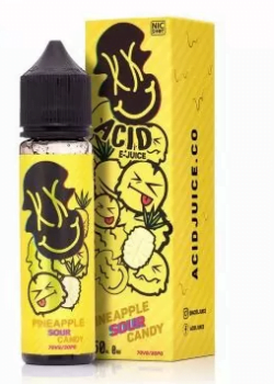 Pineapple, Sour, Candy, E-Liquid, Acid e-Juice, 50ml, Fruity, Exotic, bitter, September 2020 weekly deals, Vape Deals UK, Vape juice acid,