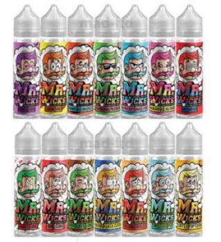 Mr Wicks, Shortfill, 50ml, 70 30, twisted pop, lemon custard popcorn, vanilla, cinnamon, popcoorn, Raspberry, white chocolate, jam scone, lemon tart, Cheap Vape deals UK,