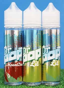 DR POP, E-LIQUIDS, 50ML, SHORT FILL, fizzy drinks, Mountain Dew Ice, Lit, Lit Ice, E-liquid deals, 80vg, 20pg, UK Vape,