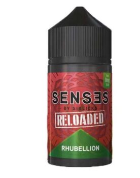 Senses Rhubellion, Six Licks, Short Fill, 0mg, november liquid deals, black friday 2020,