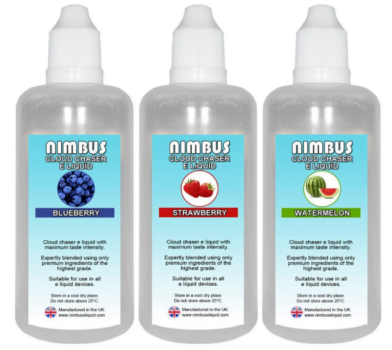 Triple Pack, 100ml, E-Liquids, Blueberry, Strawberry, Watermelon, 80/20, Cloud Chaser, Vape, Juice, 0mg, No Nicotine, Discounted vape juice, November E-liquid deals,