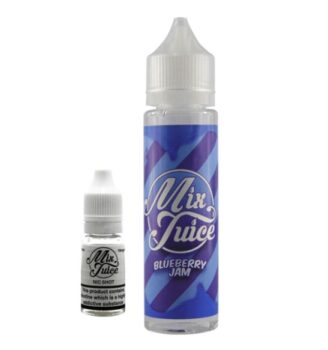 Mix Juice, Blueberry Jam, short fill, E-Liquid, 50ml, mix juice blueberry jam, mix juice shortfill, 0mg, Max VG, VG, 30PG, sweet, fruity, Jam liquid, December Liquid Deals UK,