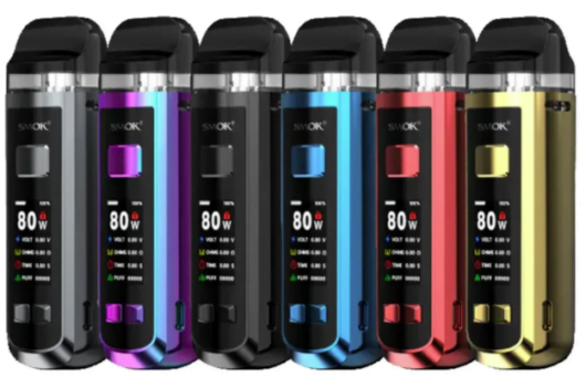 Smok, RPM, 2s, Pod Kit, 80w pod kit, Sub ohm, RPM2 coils, 18650, coloured TFT screen, Discounted pod system, cheap pod system, UK vape deals, December 2020 Vape deals,