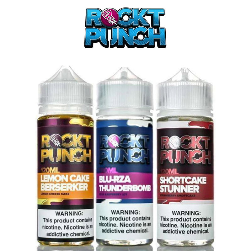 Okami Rockt Punch 100ml shortfill £6.99 Vape Bargains UK