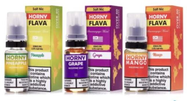 Horny Flava 10ml Salt, Flava Salts, Pomberry, Grape, Mango, Pinberry, Red apple, Flava Salts Uk deals, UK eliquid deals, Best priced eliquid, cheap eliquid UK Vape deals 2021, UK Eliquid 2021, Valentines 2021 Vape deals,