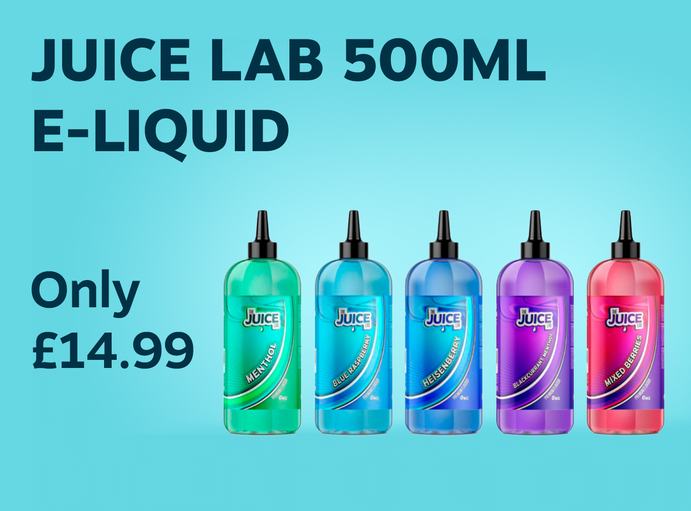 Juice Lab 500ml ELiquid £14.99 Vape Bargains UK