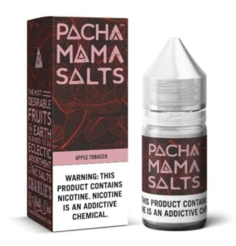 Apple Tobacco Salts, Pachamama, Pachamama salts, apple, tobacco salts e-liquid, 10ml, 20mg, sweet, apple e-liquid, salts e-liquid deals 2021,