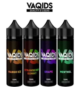 vaqids, 50ml, shortfills, 0mg, sweet, fruity, cool, grape, strawberry, custard, menthol, fizzy, mango, slush, raspberry, forest fruit, 50ml, 70vg, Max flavour, UK E-liquid Deals, vape liquid, vape juice sales, UK Vape,