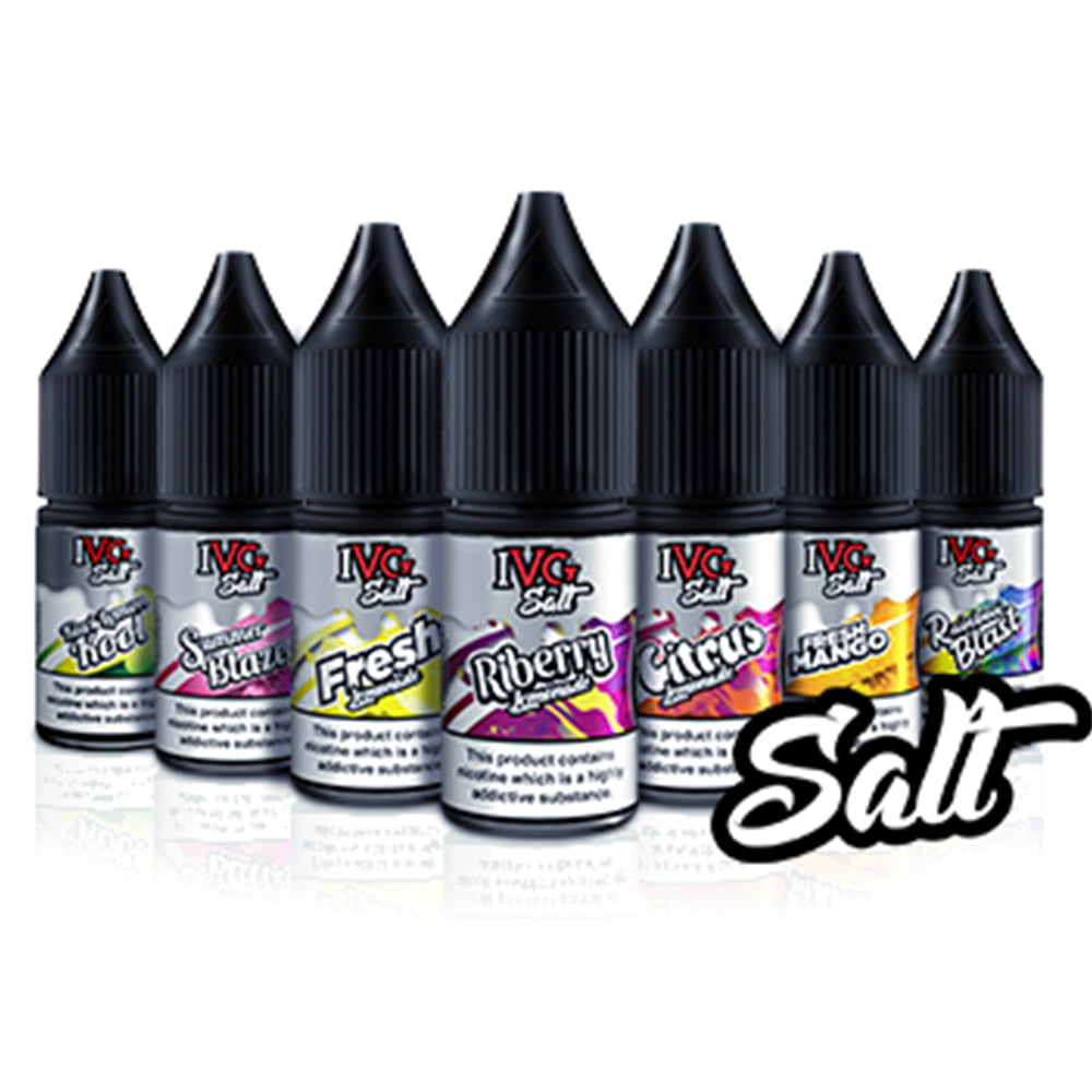 IVG Salts 4x 10ml - £10.00 - Vape Bargains UK