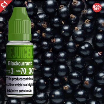 blackcurrant, 10ml, sweet, fruity, tpd liquid, cheap 10ml, cheapest UK e-liquid, rejuiced sales, ecig juice sales UK, 0mg, 3mg, 1.5mg, 6mg, 12mg, 9mg, 18mg, 70vg, Max VG, low PG, Sub ohm liquid, Pod Mod Liquid,