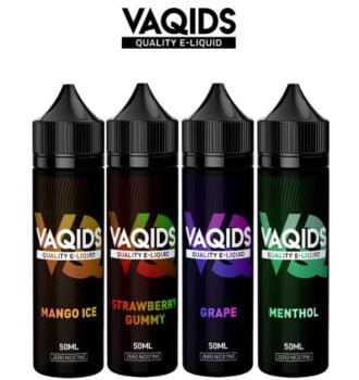 vaqids, cheap e-liquid UK, UK cheapest Liquid, Premium cheap liquid UK, cheap liquid, cheap liquid UK, cheap liquid 2021, cheap liquid spring 2021, mango ice, 50ml, 0mg, sweet, fruity, menthol liquid, menthol 50ml, cool grape, strawberry gummy, short fill, max flavour, max VG, VG, low PG, Sub Ohm Liquid, VAQIDS e-liquid UK Deals,