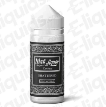 Contra, Shattered, Shortfill, E-liquid, Wick Liquor, Juggernaut, cheapest contra shattered UK deals, wick liquor UK e-liquid sales, cheap liquid, cheapest e-liquid, wick liquor cheap ejuice, 80vg, sweet, tart, 150ml, cheapest 150ml wick liquor UK, Summer Wick Liquor Deals, Lemon, Fruit, Mixed Fruit, Ice, Menthol