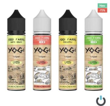 Yogi Farms 50ml Shortfill, yogi cheap liquid, yogi e-liquid, cheap liquid UK, cheapest yogi 50ml shortfills UK, Cheap yogi 50ml, 0mg, low pg, Max Vg, sweet, fruity, custard, dessert, pudding,