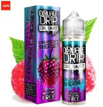 80vg, max vg, raspberry, apple, sherbet, double drip, 50ml, shortfill, cheap liquid UK, Cheap shortfills UK, max flavour, low PG,