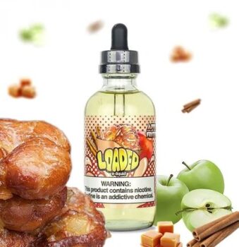 Loaded, Apple, Fritter, 100ml, Shortfill, e-liquid, loaded apple fritter, 100ml e-liquid, loaded apple fritter cheap, cheap liquids UK, loaded ejuice deals UK, 0mg, 70vg, sweet, dessert