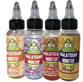 Malaysian Monster 50ml, Malaysian Monster e-liquid, Malaysian Monster 50ml cheap, Malaysian Monster 50ml UK Deals, Malaysian Monster 50ml shortfills, cheap shortfills, 0mg shortfills, e-liquid under 2 quid,