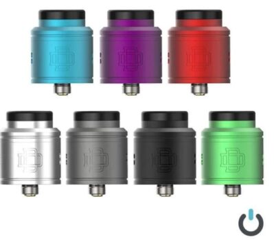 AUGVAPE Druga 2 RDA, RDA, Augvape druga uk deals, augvape deals, Druga 2 sales, Druga RDA, RDA summer deals, UK RDA Deals, 25 x 33mm RDA, 24mm diameter RDA Deck, PVD Gold Finish RDA, DRIPPER, RDA, SQUONK