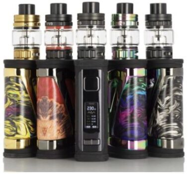 SMOK SCAR-18 230W Kit, IP67 Rating, new TFV9 Tank, Shockproof, Dustproof, Waterproof, 230W, V9 Meshed, 0.15ohm Coil, SMOK Autumn 2021 deals, New Vaping Coupon code, New Vaping Discount Code, New Vaping Sales, SMOK Scar Kit Deals, vape kit deals 2021,