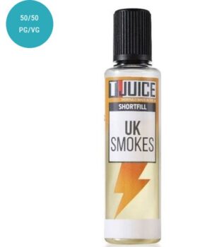 T-Juice, UK Smokes, E Liquid, 50ml, Short Fill, t juice deals, tobacco flavour 50ml, 50vg, pod liquid, pod large liquid,