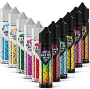 All Star, 50ml, E-Liquid, Short Fill, 0mg, 70vg, all star liquid cheap