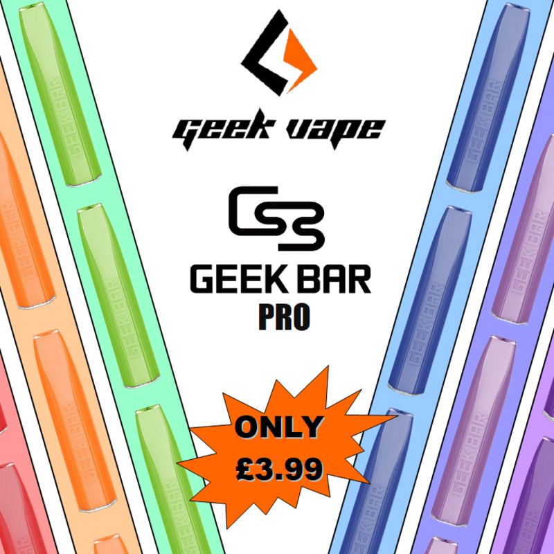 Geek Vape Geek Bar Pro £3.99 Vape Bargains UK
