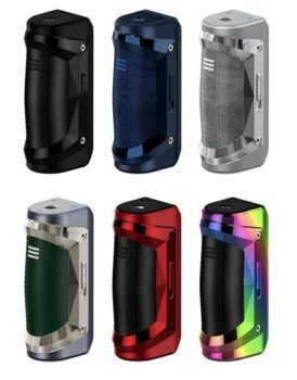 Geekvape, S100, Aegis Solo 2, Box Mod, Geekvape S100, geekvape Aegis Solo 2, geekvape Box Mod, geekvape mod deals, geekvape single battery mod, geekvape 81650, geekvape deals, Geekvape Autmun 2021, Geekvape black friday sales, TFT Screen, IP68 rating, Silver, Classic Black, Grey, Navy Blue, Red, Rainbow