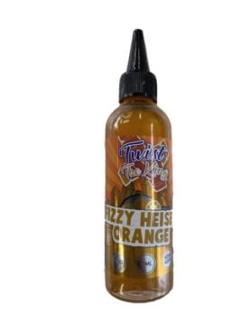 Fizzy, Heisen, Orange, Twist the king, 80ml, christmas deals, christmas liquid deals, 80ml e-liquid deals, 60VG, sweet, fizzy, fruity liquids,