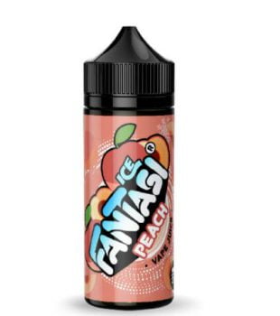 Fantasi, Peach Ice, 100ml, E-Liquid, Short Fill, fantasi peach ice, premium liquid deals, cyber week liquid sales, cyber week fantasi liquid sales, 0mg, 70vg, MAX VG,