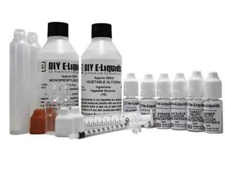 DIY E-Liquid Mixing Kit, diy e-liquid, diy vaping kit, diy concentrates, vaping concentrates, diy VG, diy PG, vaping bottles, mix nicotine, mixing bottle, vape mix liquid, vape vg, 1 litre VG