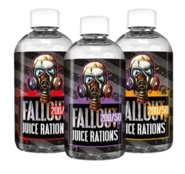 Fallout Juice, Rations, Short Fill, 200ml, 70vg, fallout ration liquid deals, fallout e-liquid deals, fallout 200ml liquid deals, fallout Ejuice 2022 deals