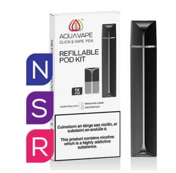 Aquavape, Click & Vape, E-Cig Pod Kit, aquavape pod kit, aquavape deals, aqua vape pod kit deals 2022