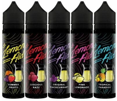 Lemon-Aid E-Liquids, lemon aid 50ml deals, 50ml e-liquid deals, 50ml Short Fill deals, short fill deals uk