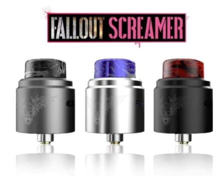 The Screamer RDA, Fallout x Mechlyfe fallout rda, fallout screamer rda, cheapest screamer rda deals, RDA deals 2022, spring RDA deals, screamer RDA cheap