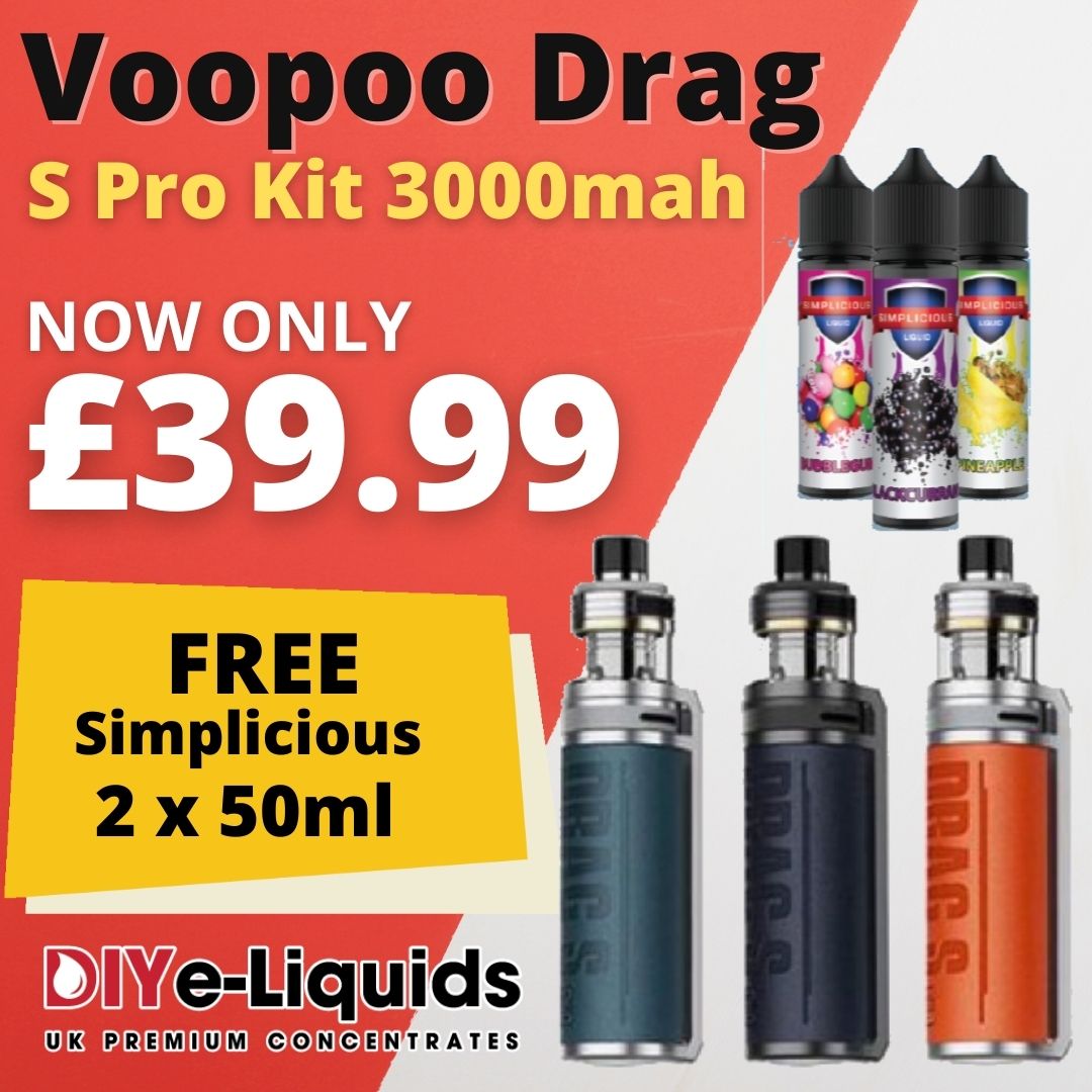 VooPoo Drag S Pro Kit 39 99 Vape Bargains UK