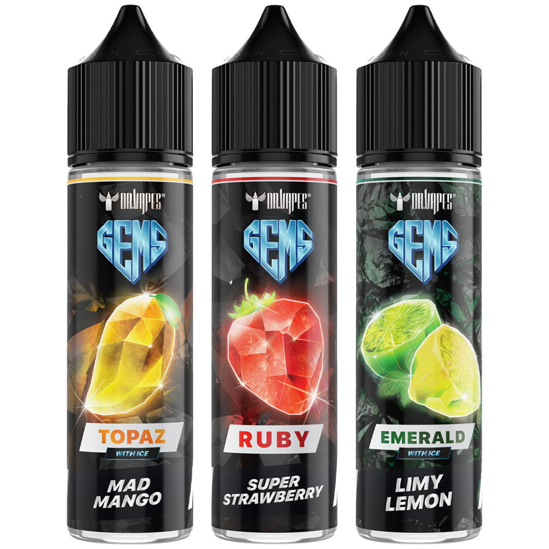 Dr Vapes Gems 50ml E-Liquid - £9.99 - Vape Bargains UK