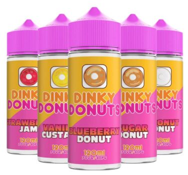 Strawberry Jam, Dinky Donuts, 100ml Shortfill, 100ml E-Liquid, strawberry jam 100ml, dinky donuts deals, cheapest dinky donuts 100ml, 100ml easter deals, dinky donuts deals 2022