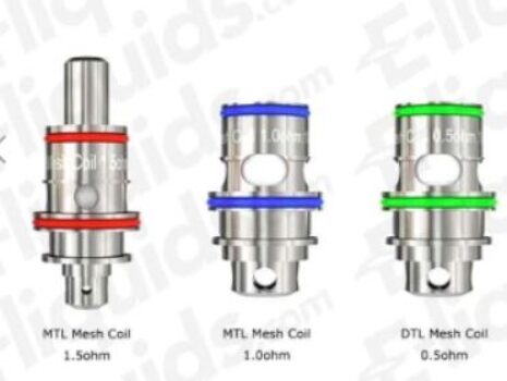 Freemax Fireluke 22, firemax Mesh Replacement Coils, fireluke 22 coils 5 Pack, fireluke 22 coils, firemax mesh coils, firemax 22 coils, 1.5 ohms coils, 1.00 ohms coils, 0.5 ohms coil, mesh DTL coils