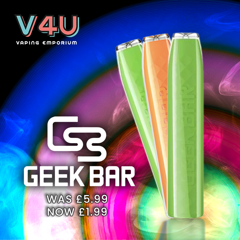 Geek Bar Disposable Vape Kit £1.99 Vape Bargains UK