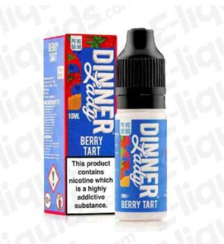 Blueberry, Raspberry, Fruit, Pastry, Dessert, Berry Tart, 50/50 E-liquid, Dinner Lady, Dinner Lady Summer 2022, dinner lady vape deals, dinner lady 10ml deals, dinner lady 50vg deals